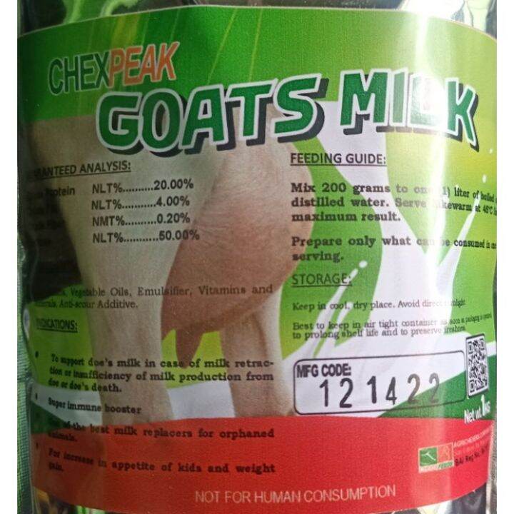 【Pet】 Goats Milk (milk replacer for orphaned animals) 1KG Lazada PH