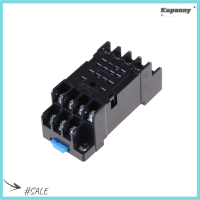 Kupanny PYF14A DIN Rail Power Relay หลอดไฟอะแดปเตอร์14ขาสำหรับ MY4 HH54P MY4NJ