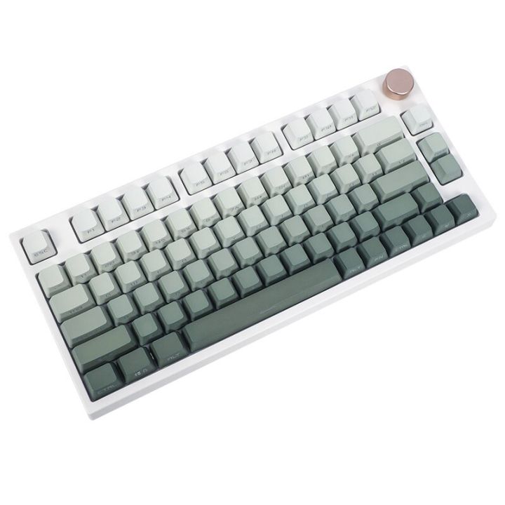 sea-grass-green-gradient-keycap-dip-dye-doubleshots-pbt-for-keyboard-87-tkl-104-ansi-xd64-bm60-xd68-cstc75-bm87-bm65-cstc75-vn96-basic-keyboards