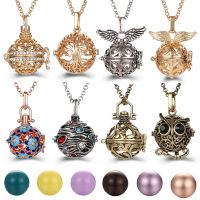 Mexico Of Necklace 16MM Music Pregnancy Diffuser Locket Pendant