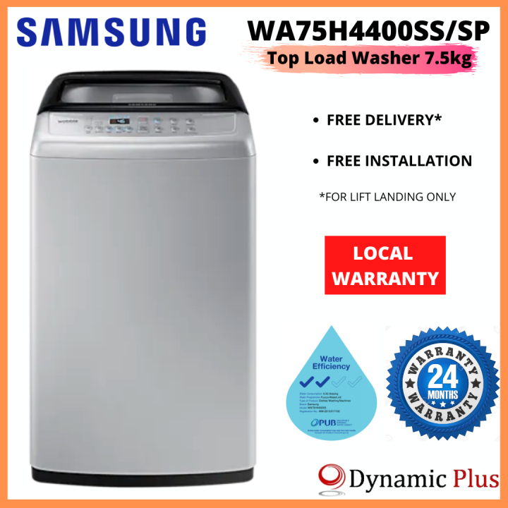 samsung top load washer wa75h4400ss