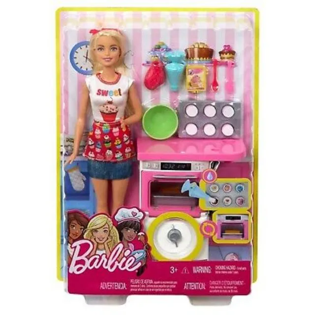 ลดล้างสตอค-barbie-cooking-baking-chef-storytelling-doll-and-play-set-พร้อมส่ง