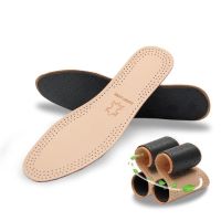 The first layer of cowhide leather insole mens sweat-absorbing breathable deodorant soft bottom comfortable casual leather insole