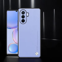 เคสหนังผิวธรรมดาสำหรับ Huawei Nova 11 10 10se Pro Nova11i 11 Nova Y70 Y71 Y91 Huawei Nova Y71 HuaweiNova11Pro เนื้อซิลิโคนนิ่มกันกระแทกป้องกันรอยขีดข่วนฝาครอบด้านหลัง