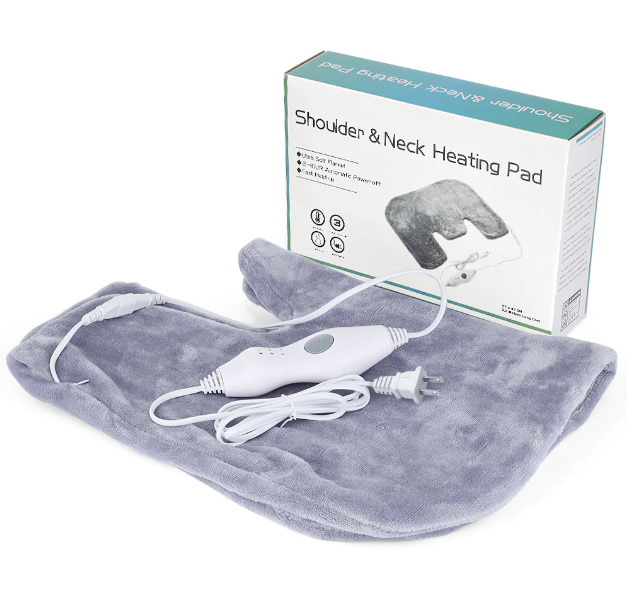 3 in 1 Electric Heating Pad Neck Back Shoulder Pain Relief Heat Pad