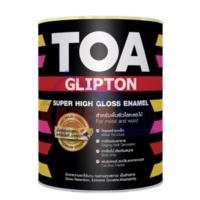 HOT** TOA Glipton สีน้ำมันเคลือบเงาเหล็กและไม้ ขนาดกระป๋อง (1/4 กล.-0.9 ลิตร หรือ แกลลอน 3.785ลิตร) ส่งด่วน อุปกรณ์ ทาสี บ้าน แปรง ทาสี ลายไม้ อุปกรณ์ ทาสี ห้อง เครื่องมือ ทาสี