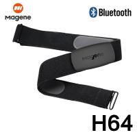 Magene H64 Sensor Bluetooth ANT Upgrade H64 HR Monitor With Chest Strap Dual Mode Computer Bike Sports Band Belt