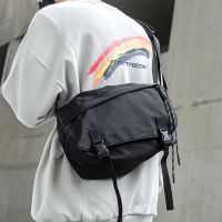 New shoulder bag for men cross-body ins trendy functional backpack casual large capacity messenger