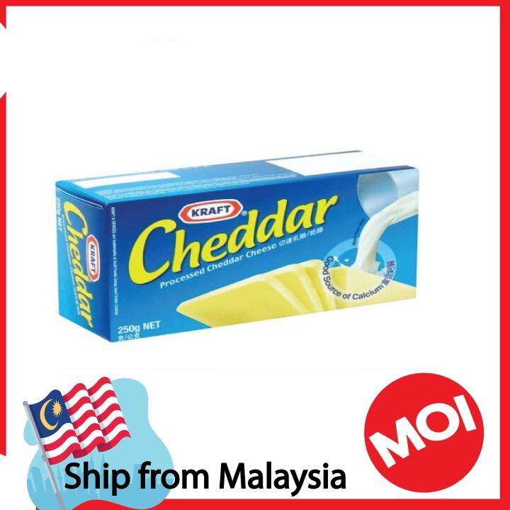 Kraft Cheddar Cheese Block 250g 500g Lazada