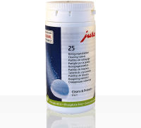 Jura 2-Phase Cleaning Tablets for Fully Automatic Coffee Machines, 25 Count