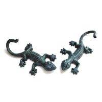 2022 New Retro House Lizard Garden Hook Key Hanger Garden Decoration Rack Wall Door Decor Picture Hangers Hooks