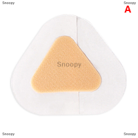 Snoopy แผ่นเจลปกป้องส้นเท้าแผ่นแปะเท้าแผ่นปิดแผลไฮโดรคอลลอยด์ส้นเท้าสติ๊กเกอร์แปะรองเท้าบรรเทาอาการปวดพลาสเตอร์ดูแลเท้า10ชิ้น