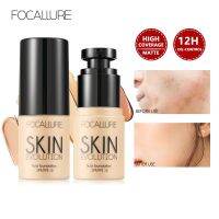 FOCALLURE คอนซีลเลอร์ปกปิดครีมรองพื้นชนิดเหลวอย่างมืออาชีพกันน้ำที่ครอบรอบดวงตากระจ่างใส