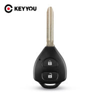 KEYYOU 10pcslot TOY43 2 Button Remote Fob Key Case Shell For TOYOTA Rav4 Corolla Hilux Yaris Avalon Echo Prado