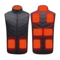 5/9 Areas Heated Vest Men Electric Heating Vest Thermal Warm Heating Clothes Woman Outdoor Camping Hunting Usb Jacket Weste