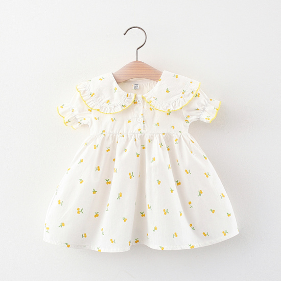 Đầm sơ sinh cho bé sơ sinh 1 tuổi 3 tháng cho bé sơ sinh váy mùa hè váy  công chúa mùa hè - Váy váy trẻ em hàn quốc | Tàu