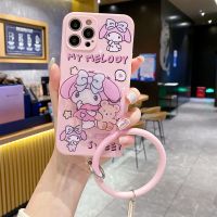 Huawei Y9a Y7a Y6p โนวา Y61 Y70 Y90 9 7 10 SE 8i 7i 3i 2 Lite 5T Y9นายก2019 Y9S Honor X7a 50 Lite P30ผู้ถือสายรัดข้อมือมือโปรการ์ตูนอบเชยเมโลดี้เคสโทรศัพท์