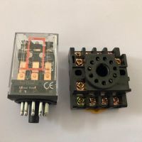 Intermediate relay MK3P-I MK3P small electromagnetic relay 11PIN with base DC12V DC24V AC36V AC110V AC220V AC380V Electrical Circuitry Parts