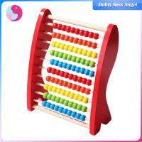 Dolity ชุดเพิ่มเครื่องหมายลบ Abacus 10เฟรมของเล่นแบบโต้ตอบเด็กก่อนวัยเรียน Montessori