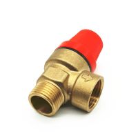 3/4 quot; BSP Male To Female Thread Brass Safety Valve Pressure Drain Relief Valve For Solar Water Heater