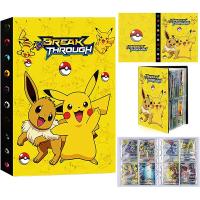 Anime Pokemon Album Cards 4 Pocket 240 Cards Collection Book Cartoon Figures Pikachu Charizard Game Card Binder Folder Toys Gift