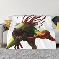 Ready Stock Murloc Blanket Bedspread On The Bed Travel Sofa Bed For Kids Baby Blanket