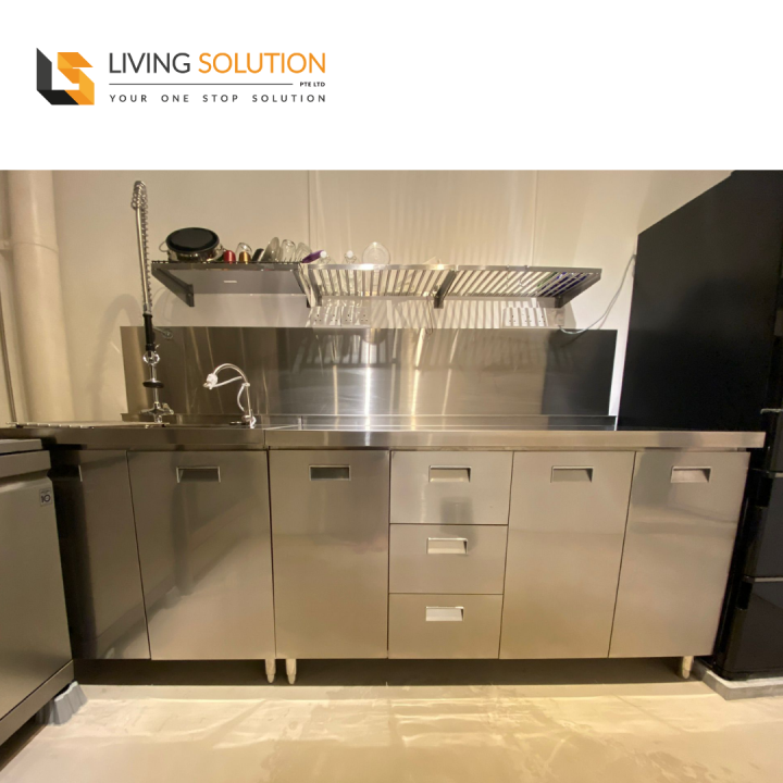 304 Stainless Steel Modular Kitchen [Lead time 58 weeks