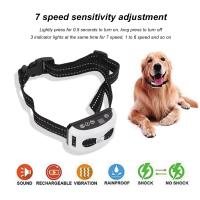 ZZOOI Pet Dog Anti Barking Device USB Electric Dogs Training Collar Dog Stop Barking Vibration Anti Bark Collar Dropshipping