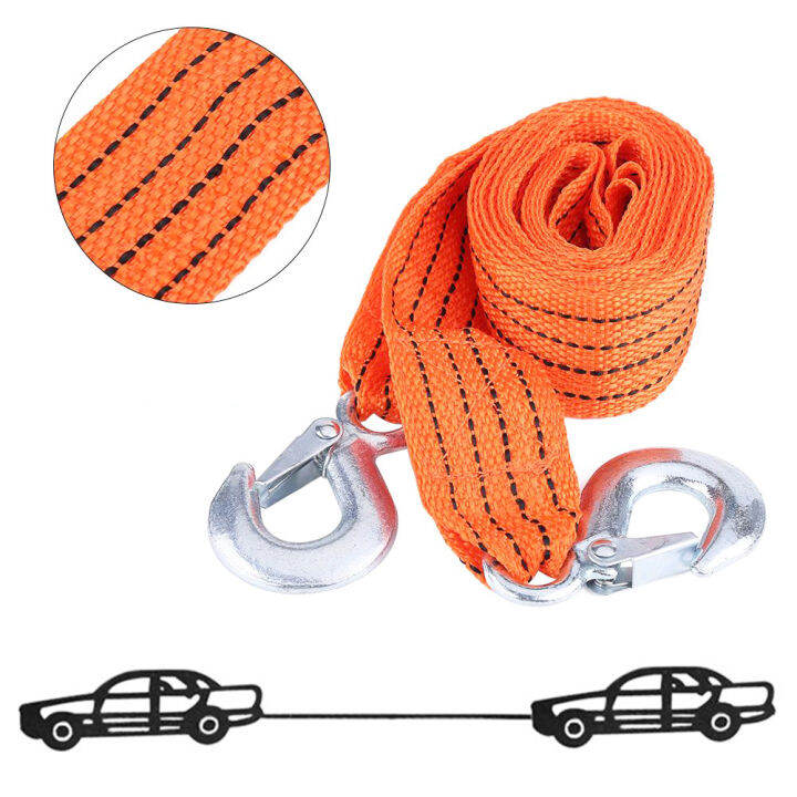Heavy Duty Car Towing Rope 4m/5000kg Lazada PH