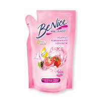 พร้อมจัดส่ง บีไนซ์ ครีมอาบน้ำ บิวตี้ฟูล ไวท์เทนนิ่ง ขนาด 180 มล. แพ็ค 3 ถุง BeNice Liquid Soap Pink 180 ml x 3 โปรโมชั่นพิเศษ มีเก็บเงินปลายทาง