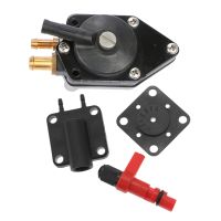 1 Set Primer-Solenoid Service Maintenance Valve for Evinrude &amp; 1 Pcs Fuel Pump 438559 385784 433390