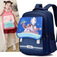 Frozen Ultraman Backpack for kids Student Large Capacity Printing Fashion Personality Multipurpose Female Bags