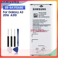 แบตเตอรี่ SAMSUNGแบตเตอรี่ทดแทนEB-BA310ABEสำหรับSamsung GALAXY A3 2016 Edition A5310A A310 EB-BA310ABAแบตเตอรี่NFC 2300MAh ประกัน 6 เดือน ส่งจาก กทม