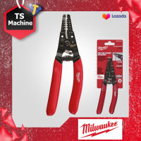 MILWAUKEE 48-22-6109 คีมปอกสายไฟ อเนกประสงค์ WIRE STRIPPER/CUTTER FOR SOLID &amp; STRANDED WIRE