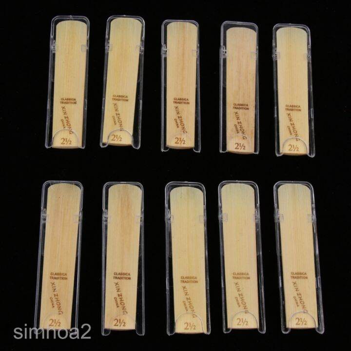 [SIMHOA2] Professional 10pcs/Box Handmade G Alto Saxophones Reed 2 1/2