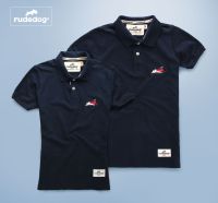 Rudedog เสื้อโปโลชาย รุ่น Mini Falcon สีกรม (ราคาต่อตัว)