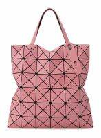 [BAOBAOIssey Miyake] issey Miyake 2023 Japan authentic 6 grid frosted one shoulder handbag womens classic Tote Handbag