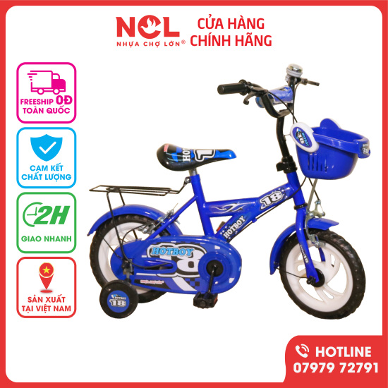 Xe đạp trẻ em nhựa chợ lớn k73 dành cho bé từ 2 - 4 tuổi - ảnh sản phẩm 1