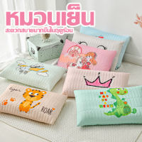 【50*30】【พร้อมส่ง】 หมอนเย็น หมอนเด็ก ปลอกหมอนถอดซักเนื้อผ้านุ่ม ไม่ระคายผิว หมอนเย็น