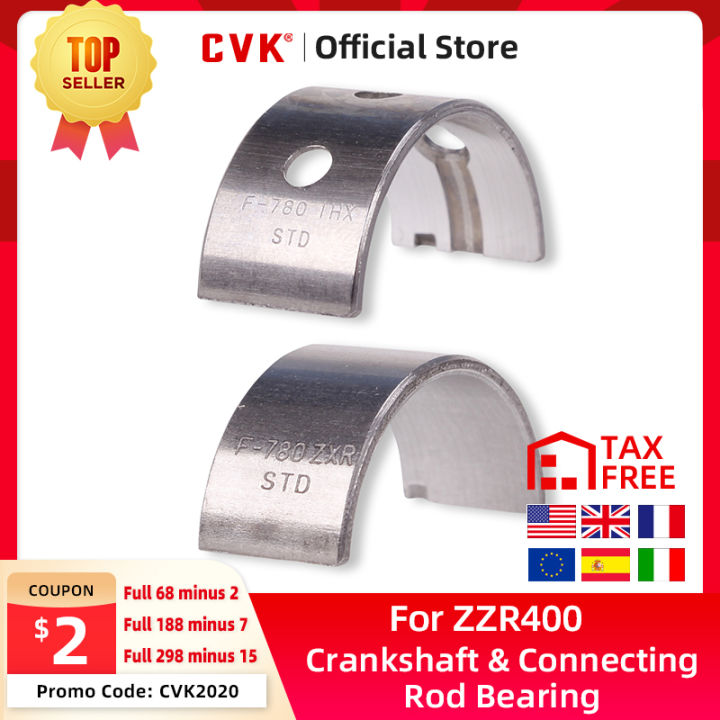 cvk-รถจักรยานยนต์เครื่องยนต์หลักเพลาข้อเหวี่ยงเพลาข้อเหวี่ยงเพลาก้านแบริ่งสำหรับคาวาซากิ-zzr250-kle250นินจา250