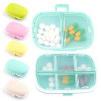 [HOT ZUQIOULZHJWG 517] Travel Outdoor Portable 8 Slots Seal Pill Box Medicine Storage Small Organizer Container Case Pill Drug Box