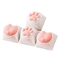 Custom 3D Cat Paw Keycaps Gaming Keycaps เปลี่ยน MX โครงสร้าง Keycaps Drop Shipping-qlcaee181