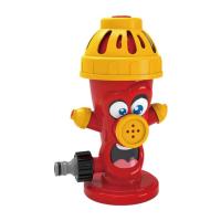 Kids Sprinkler Backyard Spinning Sprinkler Toy with Cute Fire Hydrant Outdoor Water Spray Sprinkler Kid Sprinkler for Outdoor Activities pretty well