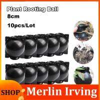 Merlin Irving Shop 8cm Plant Rooting Box High Pressure Propagation Ball Grafting Device Garden Grafting Plant Root Controller Black x 10pcs