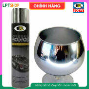 Sơn xịt mạ inox Mirror Chrome B123 hiệu Bosny - Nhập khẩu Thái Lan