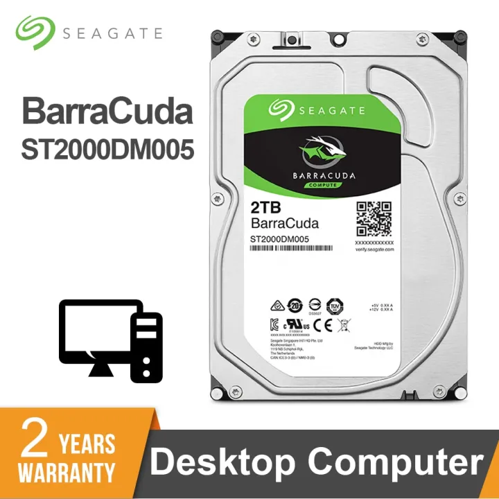 Hot In The Market ！seagate Barracuda 2tb Desktop Hdd Internal Hard Disk Drive 2tb 35 Sata3 6gb 2423