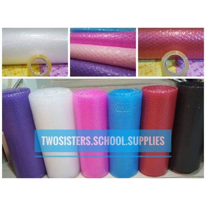TS Colored Bubble Wrap Heart Shape Tingi! {COLORED LIMIT UP TO 50M / B