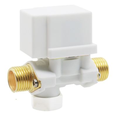 【LZ】☼○  Válvula solenoide de alimentação e entrada de 12v rosca de 1/2  bsp para aquecedor solar de água 08mpa max   fio