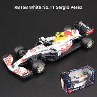 Bburago 1:43 2021 RB16B แข่งกระทิงแดง11 # Perez 33 # Verstappen F1ไก่งวงสีพิเศษสูตรหนึ่งโลหะผสมของเล่นซูเปอร์โมเดลรถยนต์