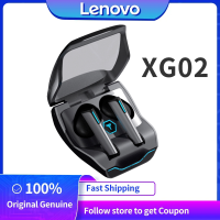 Lenovo XG02 TWS Wireless Gaming Headphones Stereo Earbuds Waterproof Sports Earphone Bluetooth Headset